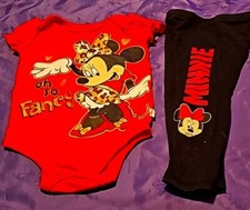 2 Pc Girls Minnie Set