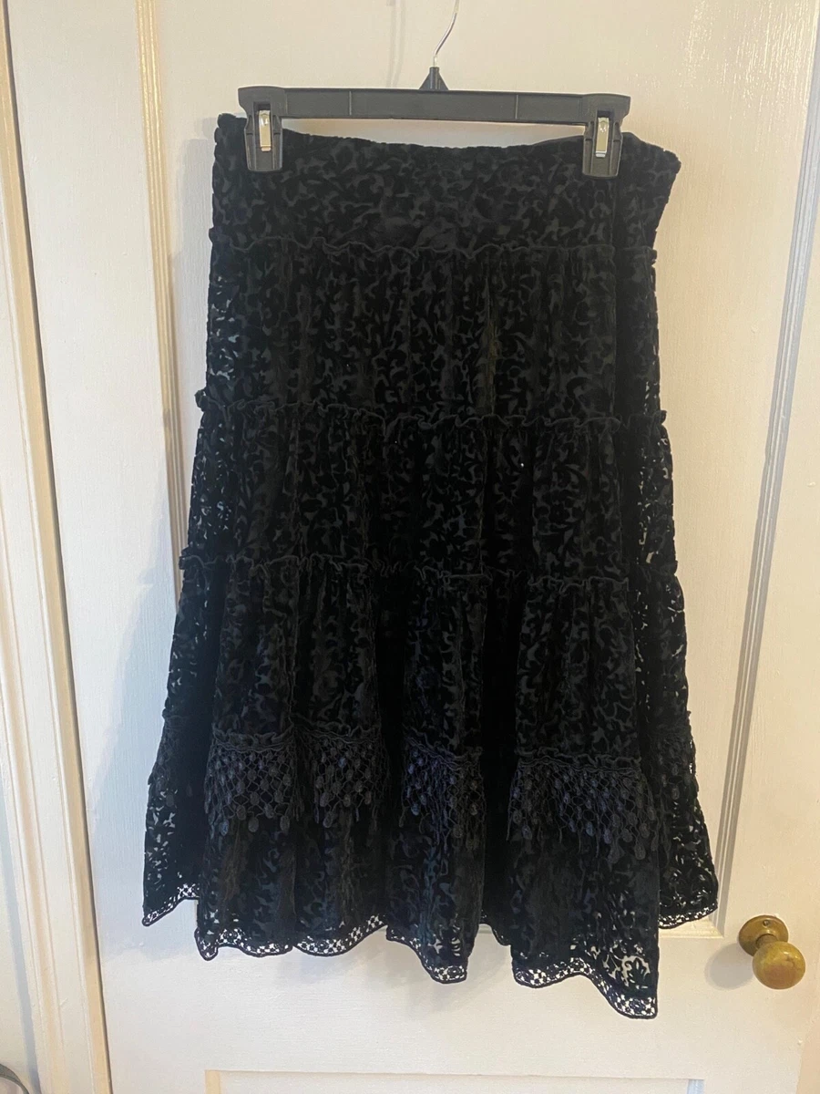 Velvet skirt cheap express