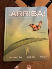 ¡Arriba! Sixth Edition Textbook
