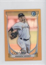 2014 Bowman Gold 22/25 Andrew Heaney #BM-MM1 0g4