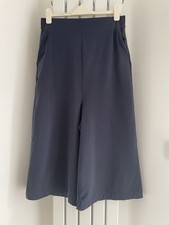 Women?s COS soft navy heavy jersey  culottes, M (generous)
