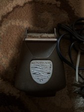 VINTAGE OLD 1975 SUNBEAM MISTER TOUCH UP ELECTRIC HAIR TRIMMER