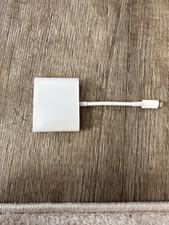 Lightning to SD Card Camera Reader White