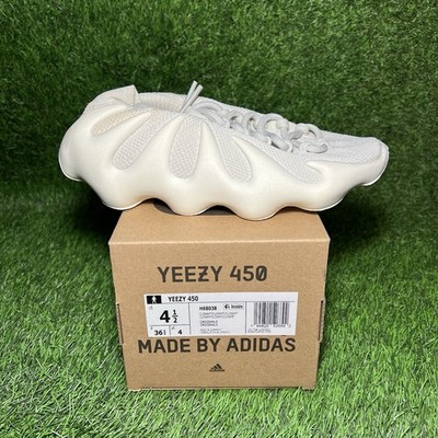 Size 4.5 - Adidas Yeezy 450 Cloud White | eBay