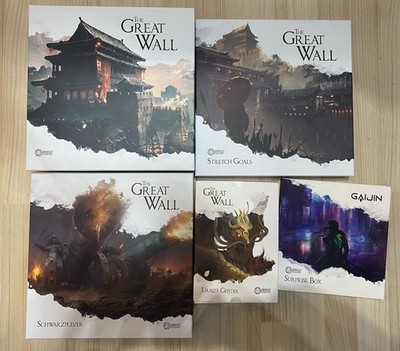 The Great Wall - Kickstarter - Alle Stretch Goals - Unbespielt - Deutsch