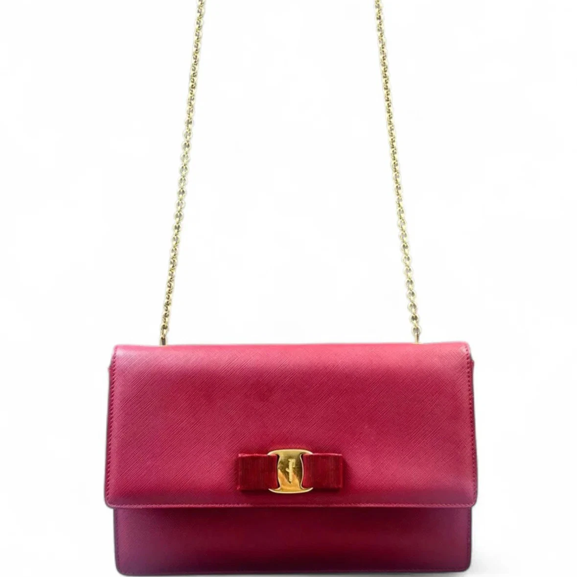 Salvatore Ferragamo Bow Pink Bags & Handbags for Women for sale | eBay