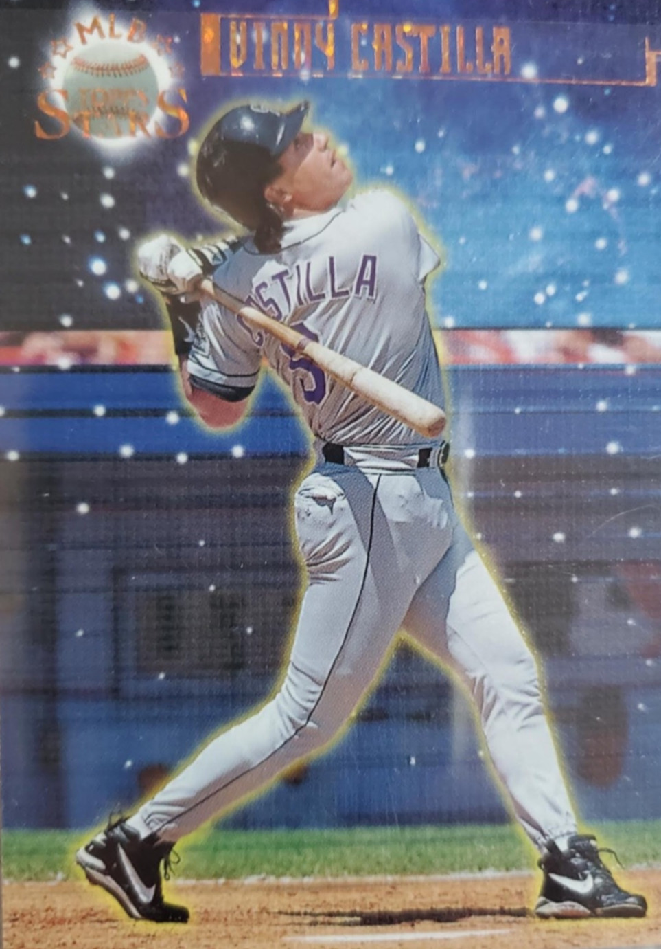 1998 Topps Stars GOLD RAINBOW VINNY CASTILLA Colorado Rockies #111 /99