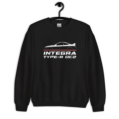 Premium Sweatshirt For Integra Type-R DC2 1995-1998 Car Owners Birthday Gift