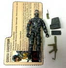 Firefly V1 Vintage GI Joe 3.75" Action Figure Complete w/File Card