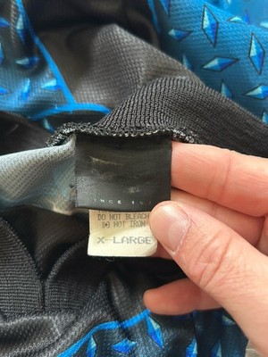 Replay Hommes Décontracté Habillé Denim Bleu Manches Longues Chemise