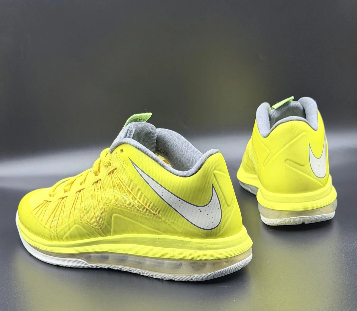 Nike Air Max LeBron 10 Low Sonic Yellow for Sale | Authenticity