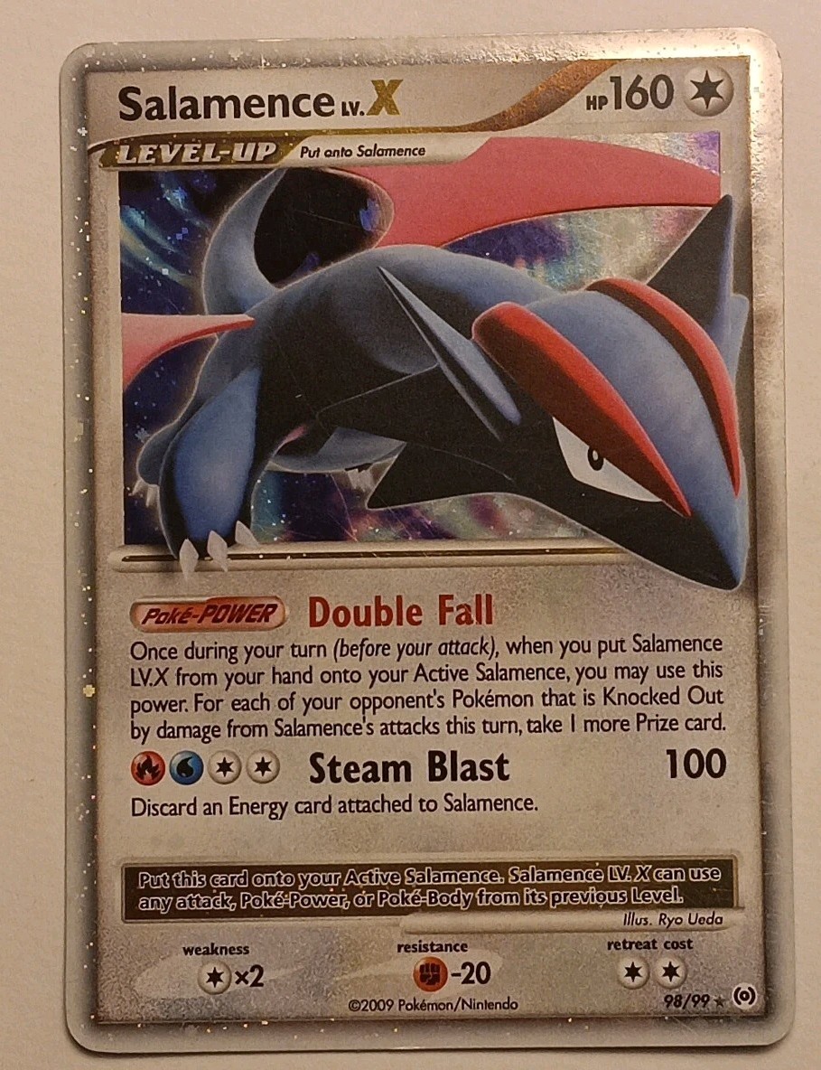 Salamence Lv. X 98/99 Arceus Ultra Rare Holo Pokémon TCG
