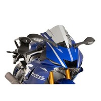 Puig Z-RACING Windschutzscheibe Fur Yamaha YZF-R6 Race 2025 Leicht Getont