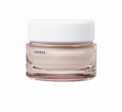 Korres Night Brightening Sleeping Facial Apothecary Wild Rose Sealed 1.35 FL OZ