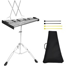 32 Notes Glockenspiel Xylophone Bell Kit, Professional Xylophones for Beginne...