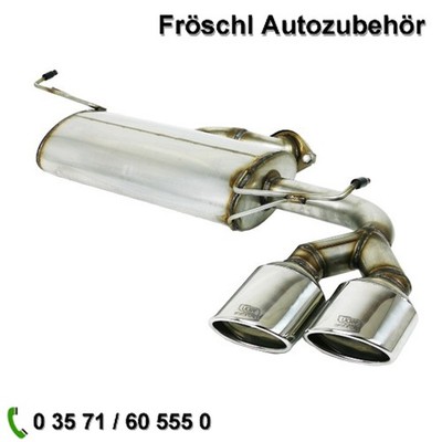 für Hyundai Tucson 1,6 T-GDi AWD TLE Edelstahl Sportauspuff Endtopf ##