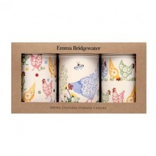 Polka Chickens Caddies - Set of 3 - by Emma Bridgewater