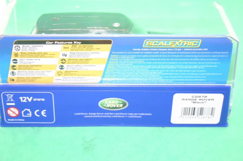SCALEXTRIC C2878 RANGE ROVER BLACK BNIB - Image 4 of 4