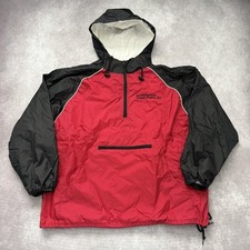 Vintage Microsoft Great Plains Jacket Mens XL Tech Software Hooded Anorak