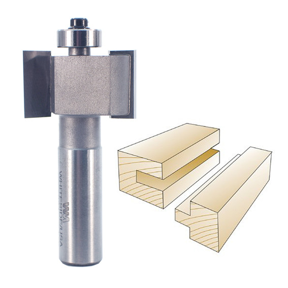 Whiteside Slotting & Rabbeting Bit 1/2 in. SH x 3/4 in. CL x 3/8 in. CD