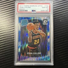 Panini Donruss Optic Rated Rookie Shock #182 PSA 10 John Collins Hawks NBA