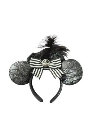 Disney Parks Nightmare Before Christmas Jack Skellington Minnie Ears Headband