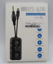 Sunnymark Unique Design Bluetooth 5.4 Transmitter Receiver W/ Qualcomm aptX NEW