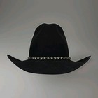 RESISTOL Black 0413 Quicksilver 4X Beaver Size 7 - 1/4 A Beautiful Vintage Hat — photo 7