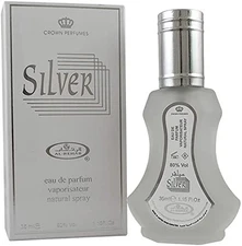 Silver - Al-Rehab Eau De Natural Perfume Spray - 35 ml (1.15 fl. oz)-Unisex