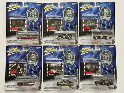Johnny Lightning Universal Monsters Lot Of 6 Creature Bride Dracula Die-cast - Image 1 of 4
