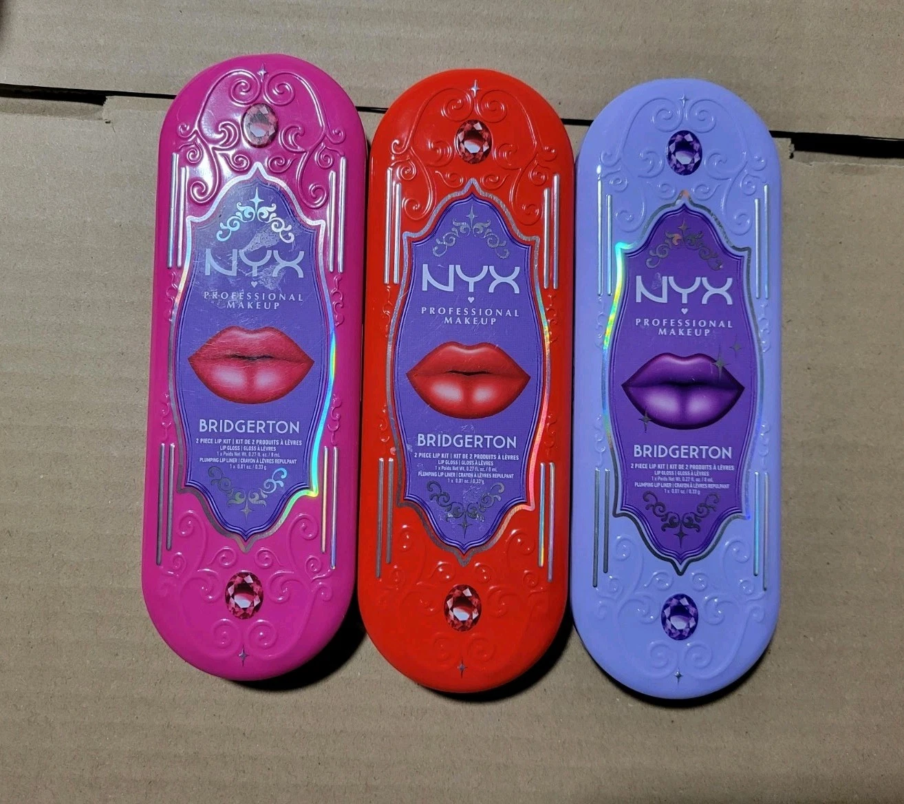 NYX Professional Makeup Bridgerton Royal Treasures 2-Piece Lip Kit Lot Of 3
Opens in a new window or