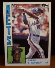 1984 Topps - Darryl Strawberry #182 (RC)
