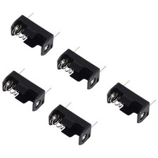 5x1/2AA 14250 Battery Storage Clip Box Case Holder 3.6V With PCB Pin Solder9417