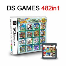 482 Game Collection for Nintendo DS NDSi 2DS 3DS Cards Multi Game Pack B