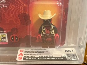 LEGO 2018 MARVEL DEADPOOL SHERIFF EXCLUSIVE CAS 85+ NOT AFA SDCC VERY RARE!