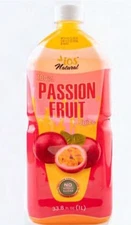 IOS Naturals 100% Passion Fruit Juice 33.8 Fl Oz X 12 PCs