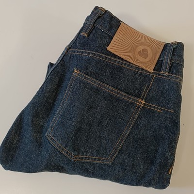 3 Sixteen Selvedge Jeans Japanese Denim Mens Size 32x31 Blue Button Fly Slim