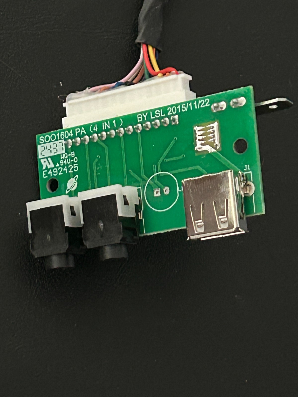 Horizon Fitness 7.0AT PCB MODULE USB & AUDIO 1000393376 board (TREADMILL)