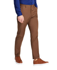 Michael Kors Dress Pants Mens 38x30 Light Brown Classic Fit Bedford Performance