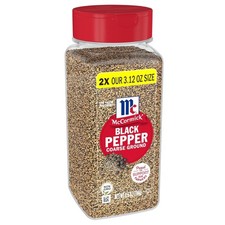 McCormick Coarse Ground Black Pepper, 6.5 oz Ounce (Pack of 1) 