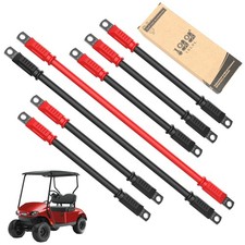 10L0L Golf Cart Battery Cables 3-Gauge 36V 48V EZGO TXT 1994-UP AC/DC Wiring