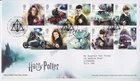 GB ROYAL MAIL FDC FIRST DAY COVER 2018 HARRY POTTER STAMP SET TALLENTS PMK