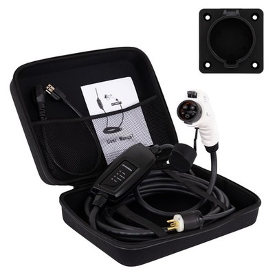 Duosida EV Charger Level 1 & 2 (16A 120 240V) | Portable J1772 Home Charger
