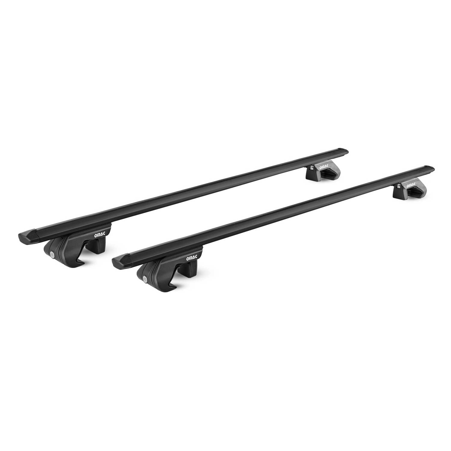 Barres de toit de coffre de voiture alu noir Kia Carnival VQ 2006-2014