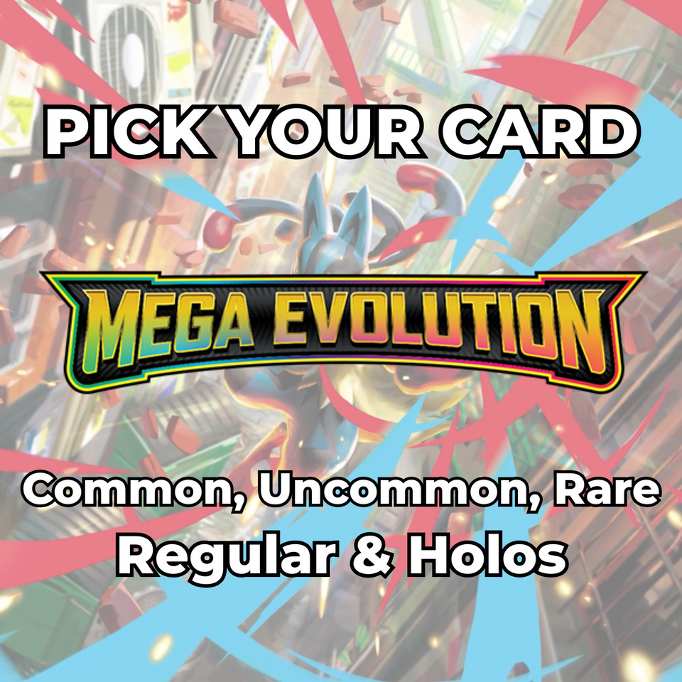 Mega Evolution Base (ME01) - Pick Your Card, Finish Your Set | Regular & Reverse