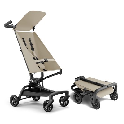 Lightweight Travel Stroller 9.8 lbs Ultra Compact One Hand Fold Airplane Mompush