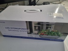 Yoocaa 12 Hydroponisches Anzuchtsystem, Indoor Kräutergarten Set mit LED