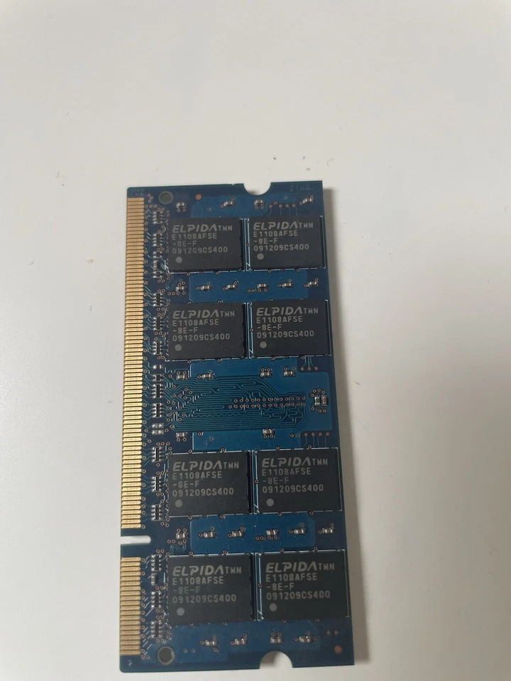 ELPIDA 2GB, 2Rx8 RAM For Laptop, PC2-6400S-666-12-E1 - Image 2 of 2