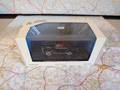 PANHARD DYNA X CABRIOLET Noir NOREV 1:43 de reference 451801