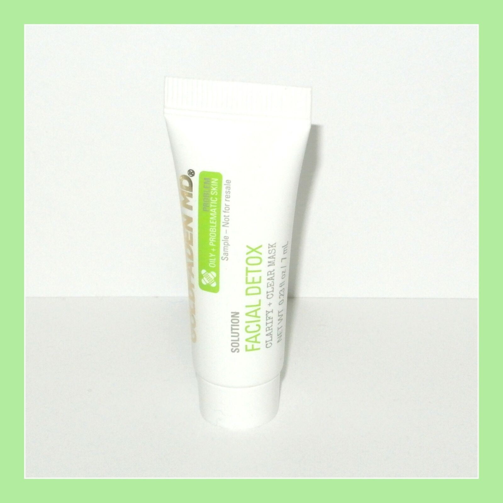 Очищающая маска для лица GOLDFADEN MD Clarifying + Clear Mask, 0,23 унции, 7 мл, Дорожный размер